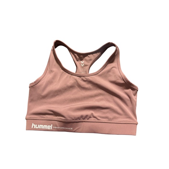Hummel Other - Hummel Sports Bra Womens Size S Mauve Pink Excellent Racerback Performance Top